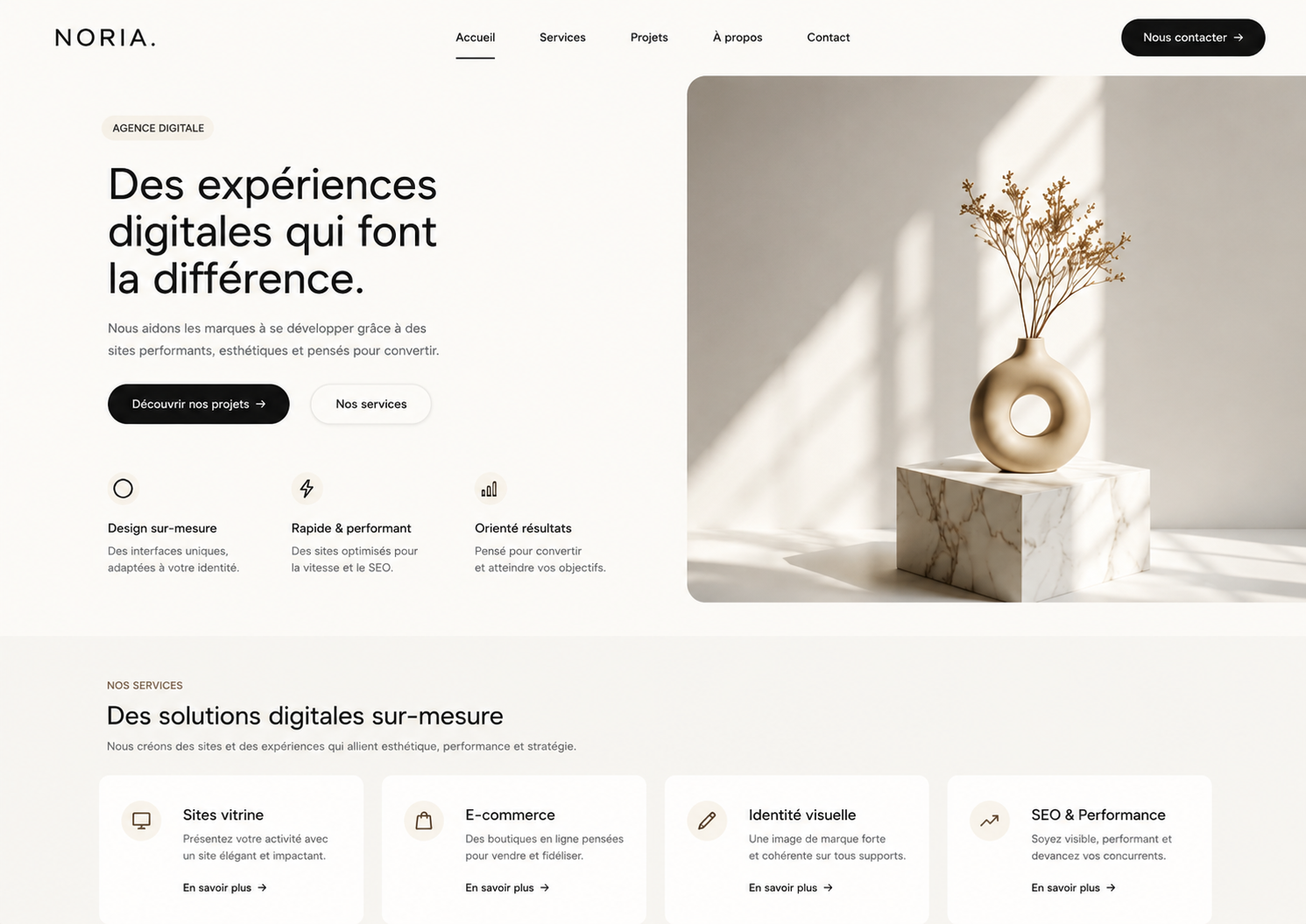 Minimaliste & Élégant